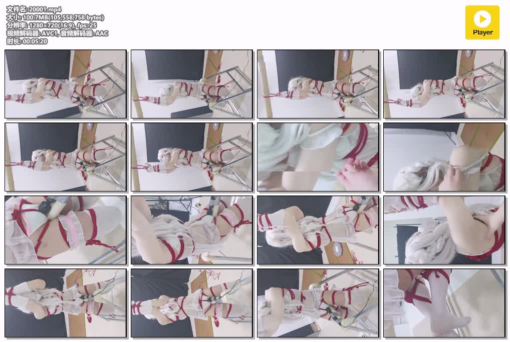 SYY【汐月】-睡衣妹妹三角木马地狱固定棒棒强高上.mp4