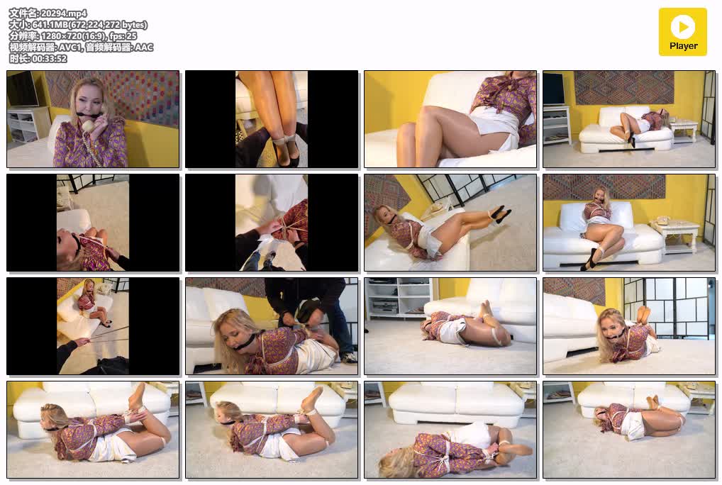 SYY【欧美绳艺】-Lil Missy UK in Blouse Bondage request.mp4