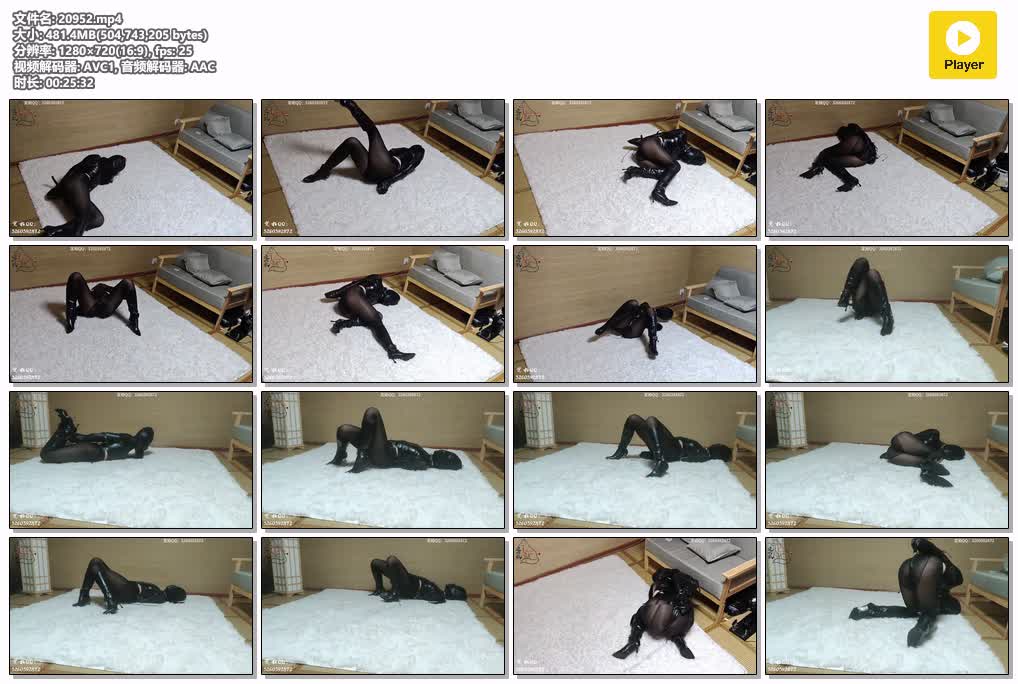 SYY【夜鸣狐】-YMH夜鸣狐感官封闭眼罩封闭头套挣扎呻吟戴着头套和单手套无法掌握自己呼吸权的小狐被从绳柱上放下继续努力挣扎尝试脱缚 完全是个废物呀逃脱大失败.mp4