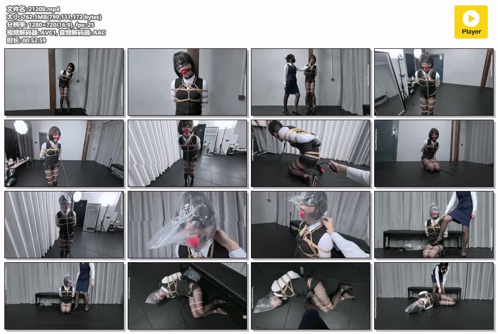 SYY【鹿角与猫爪】-工作中被女上司特殊关照的女下属上司就可以对下属为所欲为吗制服紧缚股绳勒紧下体与充气肛塞口球蒙眼拖着脚铐绕走一次又一次被套入塑料袋窒息直到被女上司玩弄发射出来.mp4