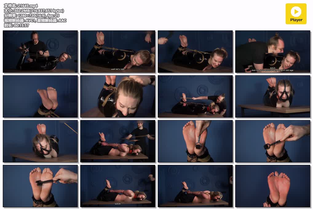 SYY【欧美绳艺】-SPY GIRL MUST BE PUNISHED.mp4